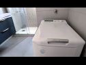 Appartamenti Korni - comfortable A1(8) Biograd - Riviera Biograd  - Appartamento - A1(8): il bagno con la toilette