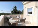 Casa vacanza Villa Milka - heated pool: H(12) Sveti Filip i Jakov - Riviera Biograd  - Croazia - H(12): la terrazza