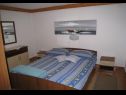 Appartamenti Dvor - 20 m from beach: A1(4+1) Turanj - Riviera Biograd  - Appartamento - A1(4+1): la camera da letto