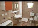 Appartamenti Ivo - relaxing & comfortable: A1(4+1) Vrgada (Isola di Vrgada) - Riviera Biograd  - Appartamento - A1(4+1): il bagno con la toilette