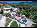 Casa vacanza Mari 1 - with pool: H(6+1) Donji Humac - Isola di Brac  - Croazia - la vegetazione (casa e dintorni)