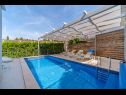 Casa vacanza Mila - private pool & seaview: H(8) Milna (Brac) - Isola di Brac  - Croazia - la piscina