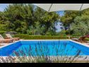 Casa vacanza Sanda - with pool : H(14) Mirca - Isola di Brac  - Croazia - H(14): la piscina