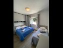 Appartamenti Jak - comfortable apartments: A1-donji(4+1), A2-gornji(4+2) Mirca - Isola di Brac  - Appartamento - A1-donji(4+1): la camera da letto