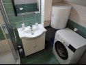 Appartamenti Simi- peacefull and seaview A1(4+1) Baia Osibova (Milna) - Isola di Brac  - Croazia - Appartamento - A1(4+1): il bagno con la toilette