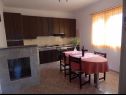 Appartamenti Deni - 70m from beach: A1(4+1) Baia Osibova (Milna) - Isola di Brac  - Croazia - Appartamento - A1(4+1): la cucina con la sala da pranzo