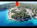 Appartamenti Deni - 70m from beach: A1(4+1) Baia Osibova (Milna) - Isola di Brac  - Croazia - la casa