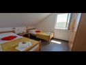 Appartamenti Ivano - 20 m from Sea: A1(6), A2(2+1), A3(2+1), A4(2), A5(2) Baia Osibova (Milna) - Isola di Brac  - Croazia - Appartamento - A5(2): la camera da letto