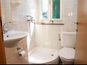 Appartamenti Panorama - 3 bedroom flat: A1(6) Postira - Isola di Brac  - Appartamento - A1(6): il bagno con la toilette