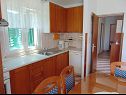 Appartamenti Fran - 20m from the sea: A1(6+2) Postira - Isola di Brac  - Appartamento - A1(6+2): la cucina con la sala da pranzo