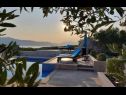 Casa vacanza Ita - with pool and view: H(4+1) Postira - Isola di Brac  - Croazia - la piscina