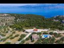 Casa vacanza Ita - with pool and view: H(4+1) Postira - Isola di Brac  - Croazia - la casa