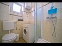 Appartamenti Pavo - 80 m from beach: A1(5) Postira - Isola di Brac  - Appartamento - A1(5): il bagno con la toilette