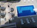Appartamenti Ivan - with heated pool and seaview: A1(4), B1(4) Postira - Isola di Brac  - la terrazza comune