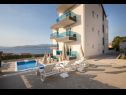 Appartamenti Ivan - with heated pool and seaview: A1(4), B1(4) Postira - Isola di Brac  - Appartamento - A1(4): lo sguardo