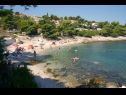 Appartamenti Perica - 10 m from sea: A1(4) Postira - Isola di Brac  - la spiaggia