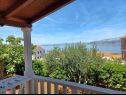 Casa vacanza Lumos - panoramic view & olive garden: H(10) Postira - Isola di Brac  - Croazia - lo sguardo dal balcone