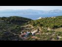 Casa vacanza Nave - private pool: H(4+1) Postira - Isola di Brac  - Croazia - lo sguardo sul mare (casa e dintorni)