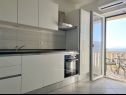 Appartamenti Marina - with sea view: A1-plavi (2), A2-žuti(2) Postira - Isola di Brac  - Appartamento - A1-plavi (2): la cucina