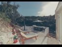 Casa vacanza Irena - secluded paradise; H(4+1) Baia Prapatna (Pucisca) - Isola di Brac  - Croazia - H(4+1): la terrazza