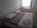 Appartamenti e camere Ref - 20 m from sea : 1 - A1(4+1), 2 - A2(2+1), 3 - R1(2), 4 - R2(2) Baia Puntinak (Selca) - Isola di Brac  - Croazia - Appartamento - 1 - A1(4+1): la camera da letto