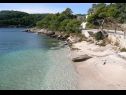 Appartamenti Jadrato - 100 m from sea: A1(4) Sumartin - Isola di Brac  - la spiaggia