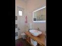 Appartamenti Mari - 30 m from sea : A1(6) Sumartin - Isola di Brac  - Appartamento - A1(6): il bagno con la toilette