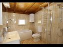 Casa vacanza Ivan - open pool: H(6+4) Supetar - Isola di Brac  - Croazia - H(6+4): il bagno con la toilette