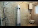 Appartamenti Ali - modern apartments: A1(4+1), A2(4+1) Supetar - Isola di Brac  - Appartamento - A1(4+1): il bagno con la toilette