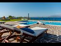 Casa vacanza Ivan - open pool: H(6+4) Supetar - Isola di Brac  - Croazia - la piscina