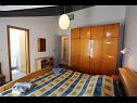 Appartamenti Aldica - 300 m from sea: A1(6) Supetar - Isola di Brac  - Appartamento - A1(6): la camera da letto
