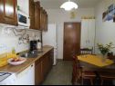 Appartamenti DomeD - close to the sea & comfortable: A1(4) Supetar - Isola di Brac  - Appartamento - A1(4): la cucina con la sala da pranzo