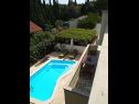Casa vacanza Silvia - open pool: H(10) Supetar - Isola di Brac  - Croazia - la piscina