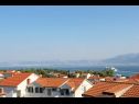 Appartamenti Lucia - terrace with sea view : A1(4+1), A2(4+1) Supetar - Isola di Brac  - Appartamento - A2(4+1): lo sguardo dalla terrazza