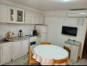Appartamenti Smilja - great location: A1(6+1) Gornji-Pašike, A2(4+1) Donji-Pašike Supetar - Isola di Brac  - Appartamento - A2(4+1) Donji-Pašike: la cucina con la sala da pranzo