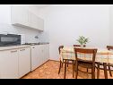 Appartamenti Jerkica - 50 m from sea: A1(4) Sutivan - Isola di Brac  - Appartamento - A1(4): la cucina con la sala da pranzo