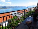 Appartamenti Anda - sea view: B1(4), B2(4), C(4+1) Mastrinka - Isola di Ciovo  - Appartamento - B2(4): lo sguardo dalla terrazza