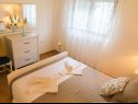 Appartamenti Anda - sea view: B1(4), B2(4), C(4+1) Mastrinka - Isola di Ciovo  - Appartamento - C(4+1): la camera da letto