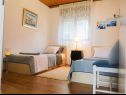 Appartamenti Anda - sea view: B1(4), B2(4), C(4+1) Mastrinka - Isola di Ciovo  - Appartamento - C(4+1): la camera da letto