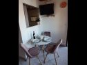 Appartamenti Daria - sea view : A2(2+1) Mastrinka - Isola di Ciovo  - Appartamento - A2(2+1): la sala da pranzo