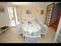 Appartamenti Rina - 200 m from beach: A1(6) Okrug Donji - Isola di Ciovo  - Appartamento - A1(6): la sala da pranzo