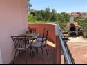 Appartamenti Miroslava - with pool: A1(4), A3(2+1), A4(5), A5(6+1) Okrug Gornji - Isola di Ciovo  - Appartamento - A4(5): il balcone