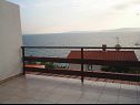 Appartamenti Kate - 35 m from sea : A1(6) Okrug Gornji - Isola di Ciovo  - Appartamento - A1(6): la terrazza