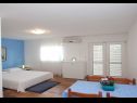 Appartamenti Filip - with parking : A1-2A(2+3), SA2-2B(2+1), A3-3A(2+3), SA4-3B(2+1) Okrug Gornji - Isola di Ciovo  - Studio appartamento - SA2-2B(2+1): la camera da letto
