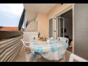 Appartamenti Naki - terrace & free parking: Studio(2+1), A2(6+1) Slatine - Isola di Ciovo  - Appartamento - A2(6+1): la terrazza