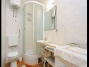 Appartamenti Rosa - with parking : A1(3+1), SA2(3), A3(6) Slatine - Isola di Ciovo  - Studio appartamento - SA2(3): il bagno con la toilette