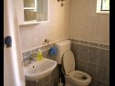 Appartamenti Stipan - 80 m from sea : A1(2), A2(2+2) Slatine - Isola di Ciovo  - Appartamento - A1(2): il bagno con la toilette