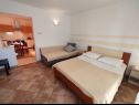Appartamenti Naki - terrace & free parking: Studio(2+1), A2(6+1) Slatine - Isola di Ciovo  - Appartamento - A2(6+1): la camera da letto