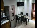 Appartamenti Kata A1(2+1), A2(4+1) Crikvenica - Riviera Crikvenica  - Appartamento - A1(2+1): la cucina con la sala da pranzo