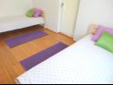 Appartamenti Zdravko B1(4+1) Crikvenica - Riviera Crikvenica  - Appartamento - B1(4+1): la camera da letto